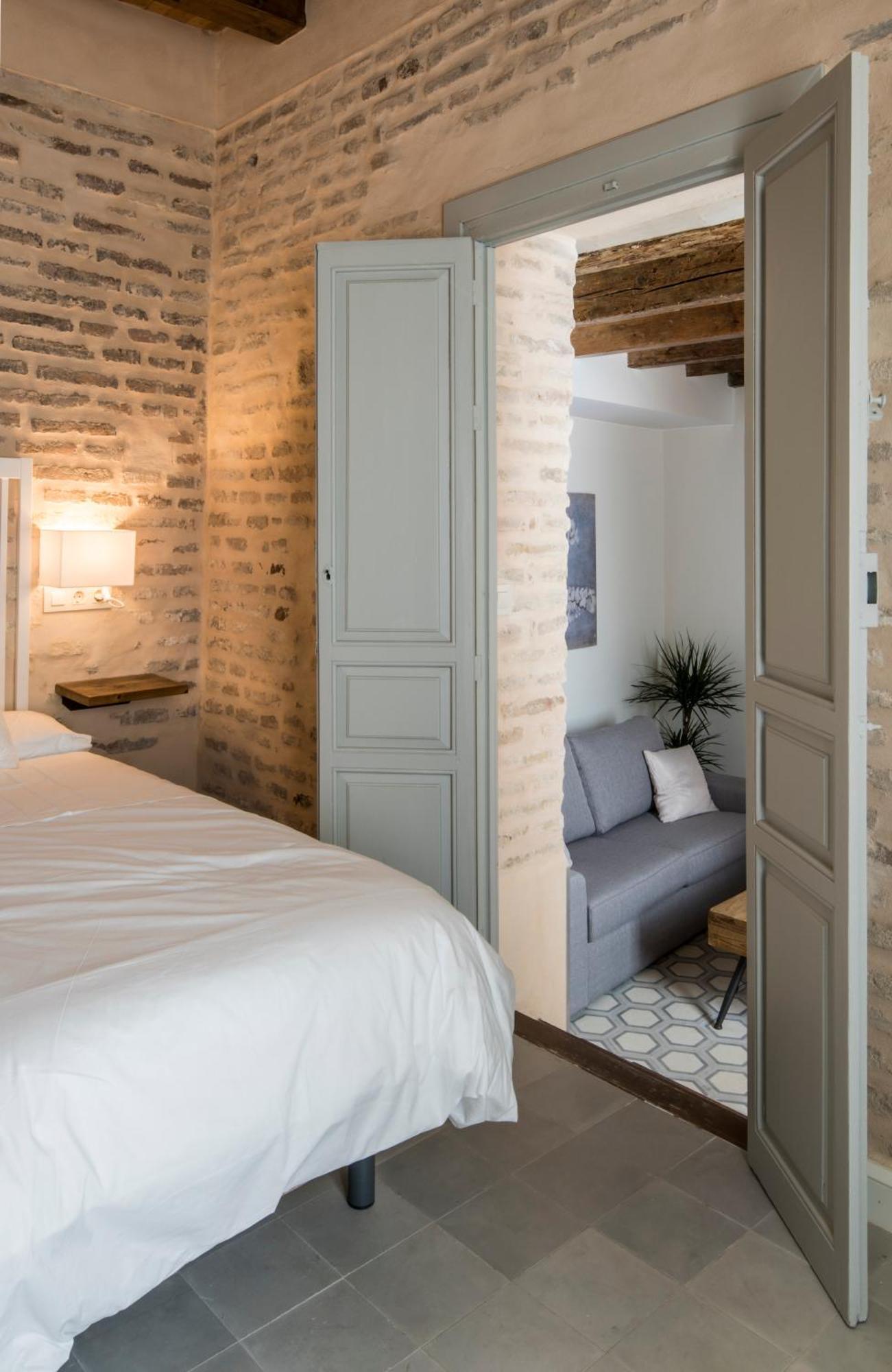 Santa Maria Apartments Sevilla Oda fotoğraf